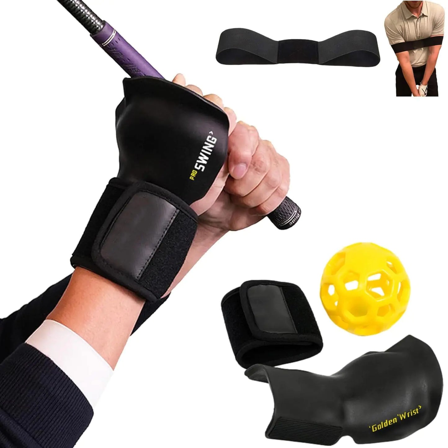 Golf Swing Wrist Training Aid
