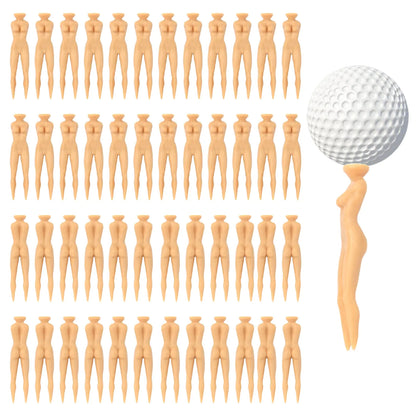 Plastic Lady Golf Tees 50PCS