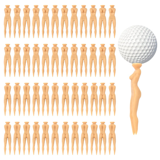 Plastic Lady Golf Tees 50PCS